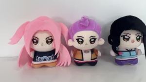 Kpop Rumi Zoey Mira Plush Toy Demon Hunter saja boy Cosplay Printed Cotton Doll 10cm