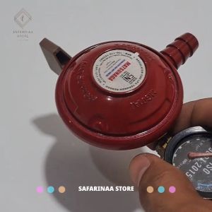 REGULATOR GAS LPG TEKANAN RENDAH MATSUNAGA METER FREE BUBBLE WARP