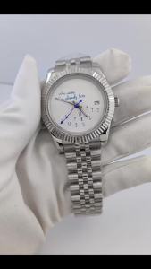 Men Watch NH35 Watch Who Cares Im Already Late Dial 39mm Watch NH35 Automatic Movement Sapphire Glass Who Cares Watch