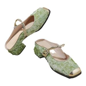 Daphne | Fashion Versatile Summer New Arrival Chunky Heel Mule
