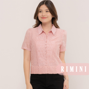 RIMINI - Atasan Remaja Kemeja Wanita Formal Lengan Pendek XS-XL - Pristina Top 524832-1