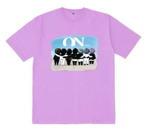 kaos t shirt baju korean bts kpop chibi life goes ON