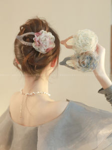 Kẹp Tóc Hình Mỏ Vịt Lưới Cỡ Lớn Phong Cách Nữ Tính Kẹp Tóc Đuôi Cá Kẹp Tóc Phụ Kiện Tóc Thời Trang Mới Ra Mắt Thiết Kế Độc Đáo