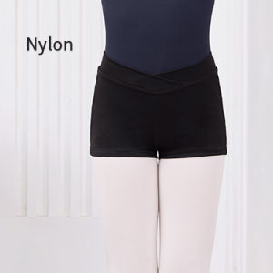 Kids Black Short Pants High Elastic Breathable Dance Gymnastics Shorts for Girls Ultra Short Sports Casual Leggings