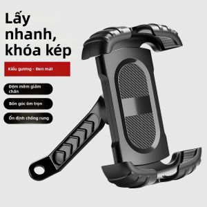 TOOKTRO | Khung Đỡ Điện Thoại Chống Sốc cho Xe Đạp Đường Phố và Xe Đạp Núi