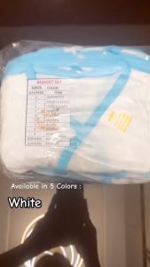 42pcs Newborn Baby Clothes Set B Baru baruan Tie Side for Girl and Boy 0-6mos | Gabriella Infants Collection