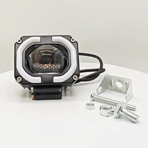 Mini Driving Light For Motorcycle Motorcycle Spotlight Fog Light for Motorcycle Car Universal With Switch