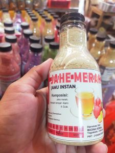 jahe merah - jamu instan - rempah alami - jamu tinggal seduh - menghangatkan tubuh - meningkatkan imunitas - mengatasi masuk angin - melancarkan peredaran darah