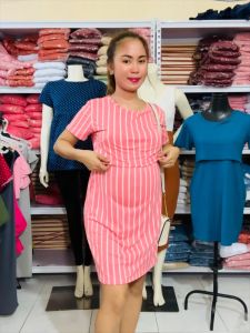 Affordable Maternity Comfort Wear: Striped Nursing Tops & Breastfeeding Support Shirts