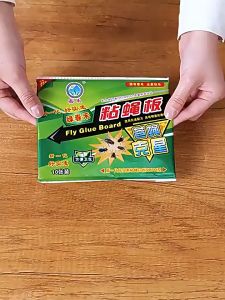 Philippines No.1 High Quality 10pcs Sticky Glue Paper Fly Trap Catcher Bugs Insects Catcher Board