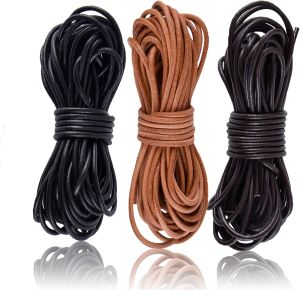 5M Cowhide Round Leather Cords: A Comprehensive Guide
