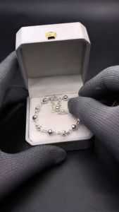 Lắc Tay Nữ Bí Ngô Xinh Bạc Hiểu Minh LTU470