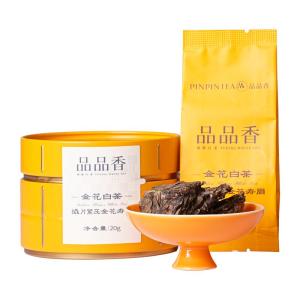 PINPINTEA | Fuding Golden Flower Shou Mei White Tea 2020
