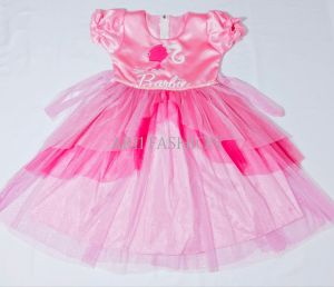 Gaun Pesta Ulang Tahun Tutu Model Terbaru - Dress Barbie Anak Perempuan Usia 4-5 Tahun