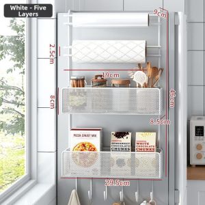 Wall-mounted No-drilling Storage Rack