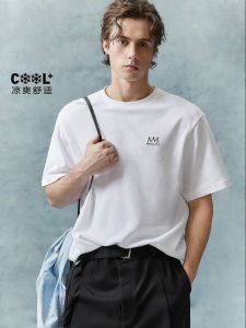 Jack Jones | Summer Round Neck Embroidery Patch T-shirt
