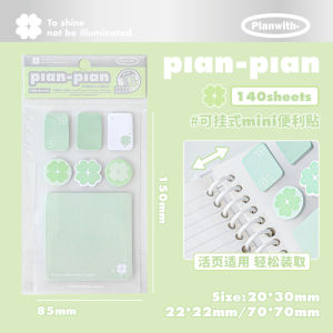 Planwith Sticky Notes Hanging Office Supplies Reading Notebook Memo Task Reminder High Aesthetic Value Business Use Sticker Paper