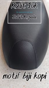 Kulit Jok Jahit Kepala & Desain Kulit Jok Depan