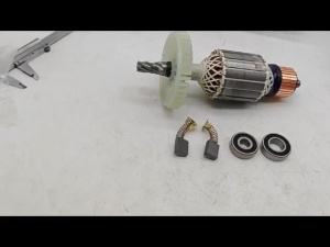 AC220V-240V Original Armature Rotor Anchor Replacement For Makita 9553NB/9556NB Angle Grinder