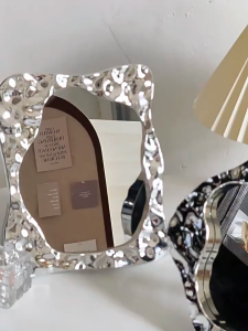 Cermin Meja Korea Aesthetic - Untuk Makeup & Dekorasi