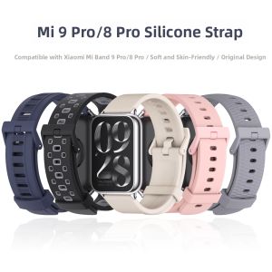 mijobs | Waterproof Soft Original Dual Color TPU Band for Mi Band