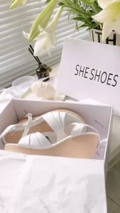 Giày sandal đế xuồng ♥️ sandal quai ngang 9p siêu xinh độc quyền bởi SHE SHOES - SDX09055