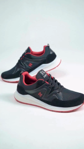 NAZREAL FOOTWEAR - Sepatu Sport Casual Pria Terbaru / Sepatu Sneakers Pria Rimal Red AXL018