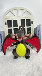 DUODUOBAO | Cute Shiny Charizard Plush Toys Soft Stuffed Animal Rayquaza Fuse Charizard Sleeping Charmander Anime Collectible Gift for Fans