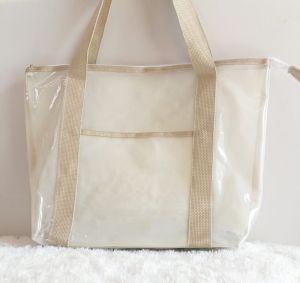 Tas Jinjing transparan Totebag Tas Wanita Anti Air