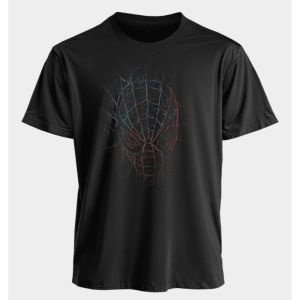 Marvel Mens and Womens T-shirts Spider-Man Summer American Spring and Autumn New Oversized Casual Niche Classic Short-sleeved