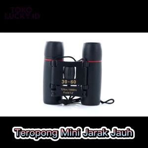 Teropong Binocular Teleskop Lensa Ganda 300x25 Portable Jarak Jauh