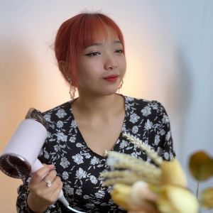 Gaabor Hair Dryer 1000W Low Noise Triple Speed Adjustment Blue Light Hair Care N1000D