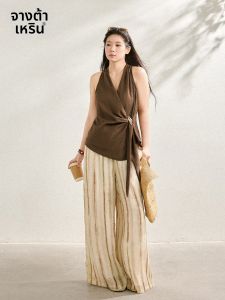 ZHANGDAREN | Bộ Đồ Hè Vintage Giảm Cân Dành Cho Người Mập