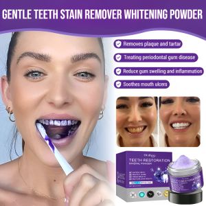 Gentle Teeth Stain Remover & Whitening Powder: A Comprehensive Guide