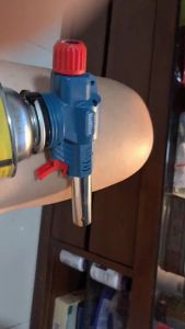 Đèn khò gas Namilux TS1719RN sử dụng cho bình gas mini đánh lửa tự động