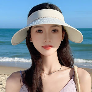 JIFANPAUL | Anti UV Sun Visor Hat with Pearl Headband