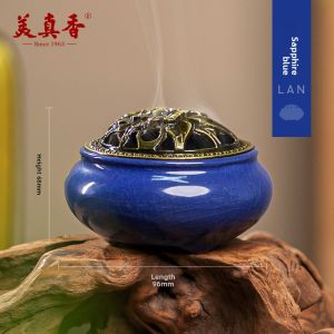 MEIZHENXIANG | Residential Tower-Shaped Ceramic Incense Burner