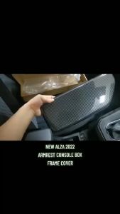 Carleaps new alza 2022 car arm rest Console Box frame cover accessories alza baru accessori