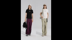 FILA CORE LIFESTYLE ORIGINALE VANGUARD EXPLORATION Women Short Sleeves T-Shirt (Black / White)