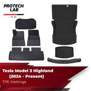 Telsa Model 3 Highland 2024 - Present WHOLESET TPE Mattings