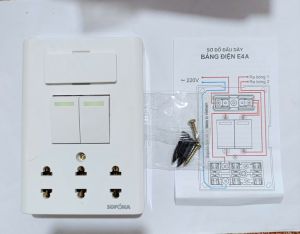 Bảng điện lắp nổi cao cấp E3A E4A E5A thương hiệu Sopoka