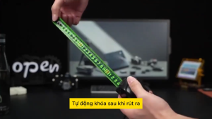 Độ Chính Xác Cao thước cuộn thép thước dây thép carbon thước dây cao cấp thước mét 5m 10m sơn huỳnh quang cho bóng tối - MOGEE