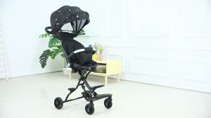 Stroller for Baby Carriage Two-way Can Sit and Lie Down Foldable Lightweight Toddler Travel Boys and Girls