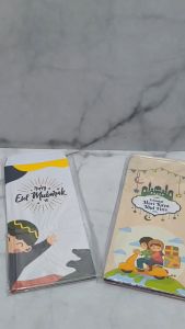 QCF SET 10 PCS Amplop Lebaran Panjang COUPLE / Amplop Panjang Muat Uang Kertas Tanpa Dilipat Amplop Couple Amplop Idul Fitri Amplop Daun Amplop Pasangan Amplop Lucu Amplop Unik Amplop Hijab Amplop Bunga Amplop Edisi Couple Angpao Ampau Angpau