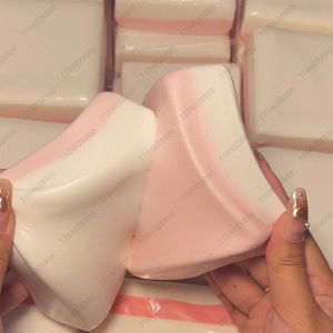 Dâu Tây 2 Lớp Bánh Mì Nướng Squishy Đồ Chơi Đàn Hồi Chậm Ướt Tay Mềm Thư Giãn Giải Nén Bánh Quà Tặng Cho Mọi Lứa Tuổi