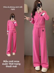 NUANPING | Bộ Áo Hoodie Thời Trang Ôm Sát Dày