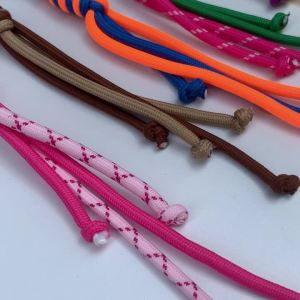 Korean Charm Nyion Handmade Rope Keychain Fashion Bag Pendant Jewelry DiY Sports Styie Couple Bracelet Colorful Pendant Gift