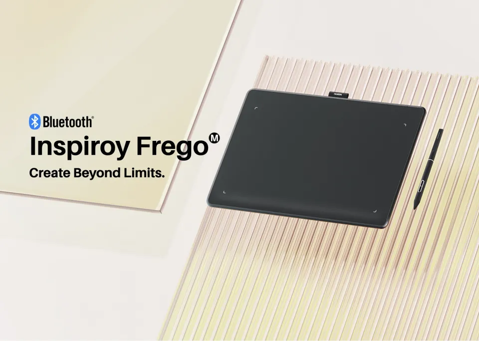 Huion Singapore Inspiroy Frego M | Graphics Drawing Tablet