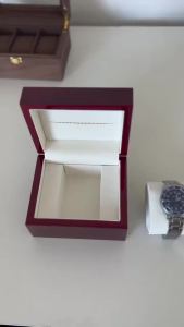 Luxury High-end Wood Custom Watch Case Box Watch Accessories Pillow Display Jewelry Gift Boxes for Men and Women The Best Gift