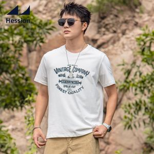 HESSION | Cotton Flannel Short Sleeve Shirt 240g